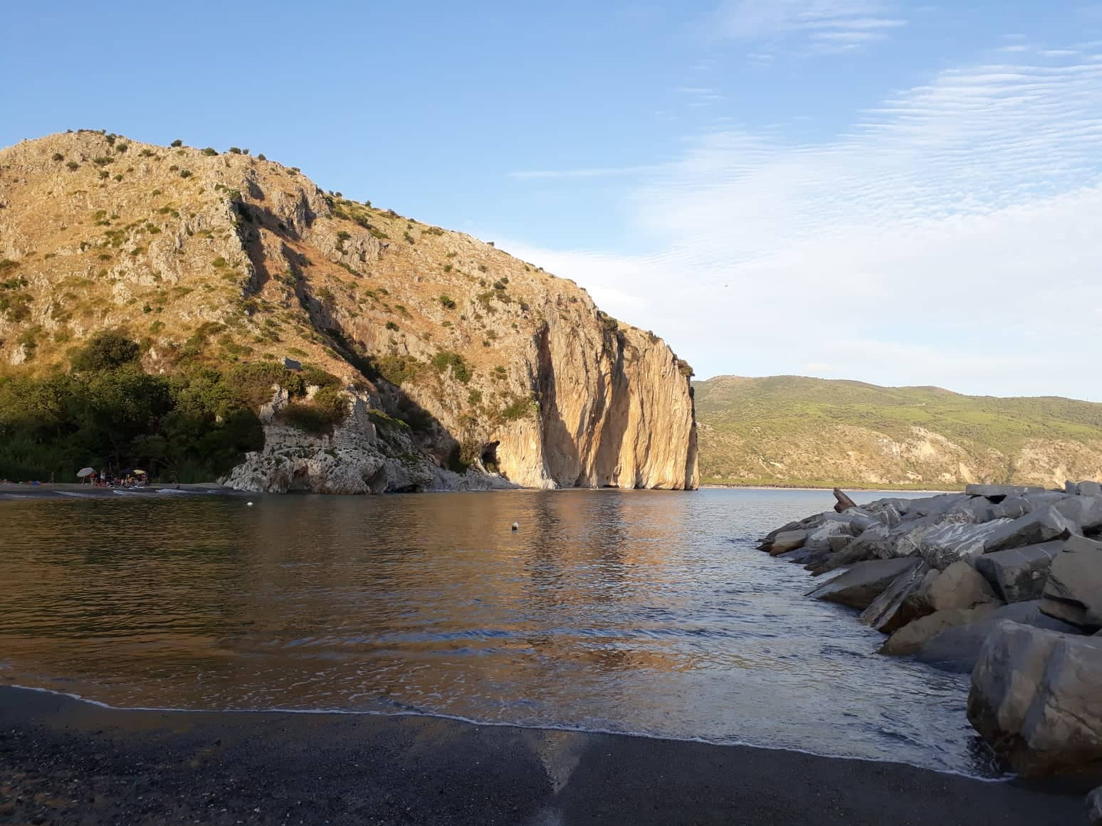 spiagge di Palinuro, spiaggia della Marinella Palinuro