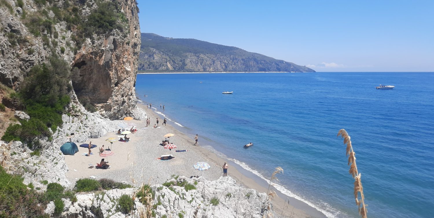 spiaggia della molpa palinuro tra falesie klimbing e mare (5)