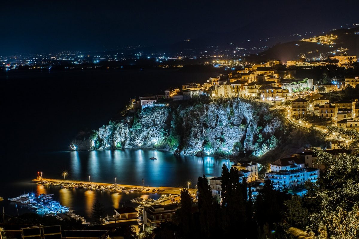 Porto Agropoli di notte