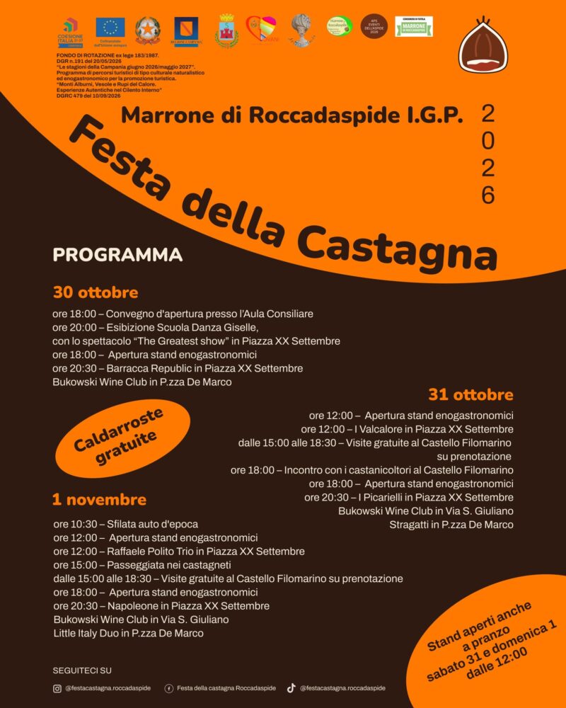 festa della castagna di roccadaspide